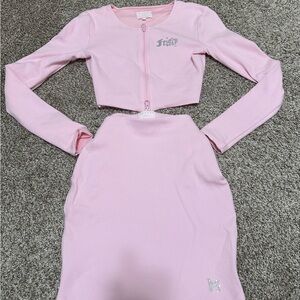 Meshki 2000s Collection mini skirt set